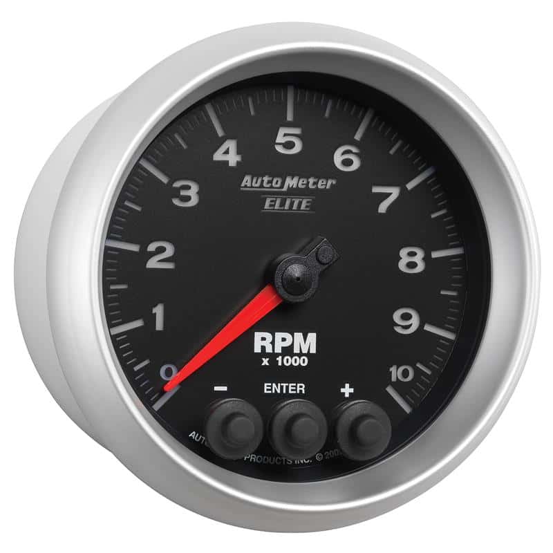 AutoMeter — Autometer Street Progressive Shift Light 85.7mm Tachometer 0-10,000 RPM
3.4" TACH 10KRPM ELI - view 6
