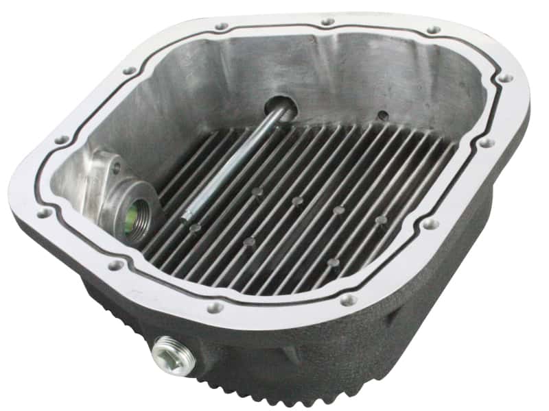 aFe — aFe Power Rear Differential Cover (Machined) 12 Bolt 9.75in 11-13 Ford F-150 EcoBoost V6 3.5L (TT)
Differential Cover - view 5
