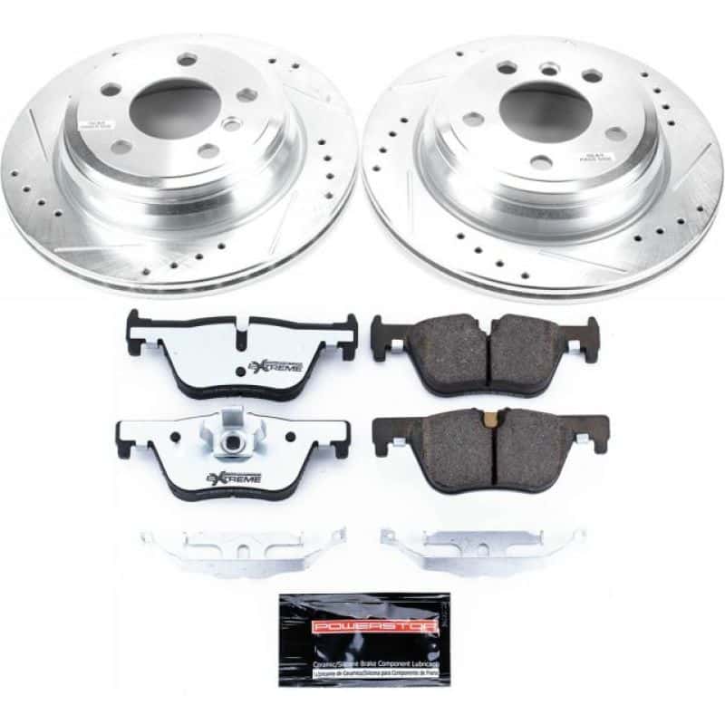 PowerStop — Power Stop 13-18 BMW 320i xDrive Rear Z26 Street Warrior Brake Kit - view 1