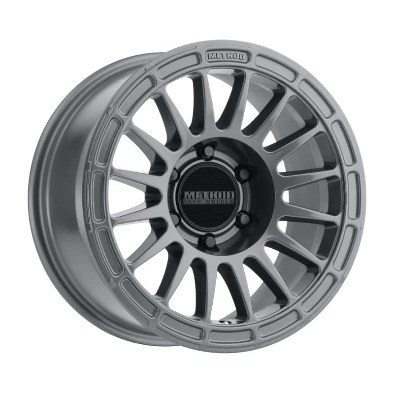 Method Wheels — Method MR314 17x8.5 0mm Offset 6x5.5 106.25mm CB Gloss Titanium Wheel - view 1