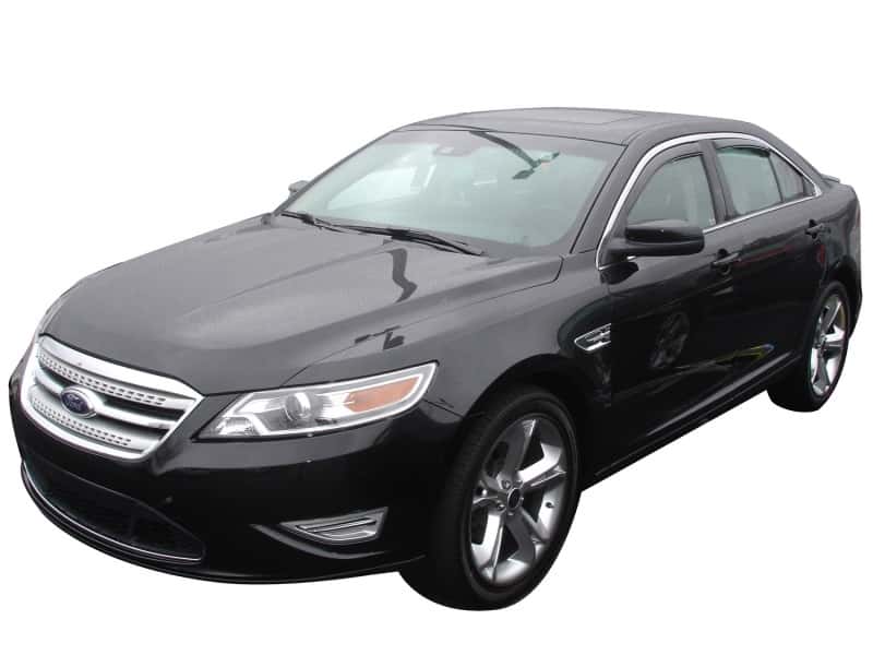 AVS — AVS 10-18 Ford Taurus Ventvisor In-Channel Front & Rear Window Deflectors 4pc - Smoke
IN-CHANNEL VENTVISOR
Side Window Vent - view 2