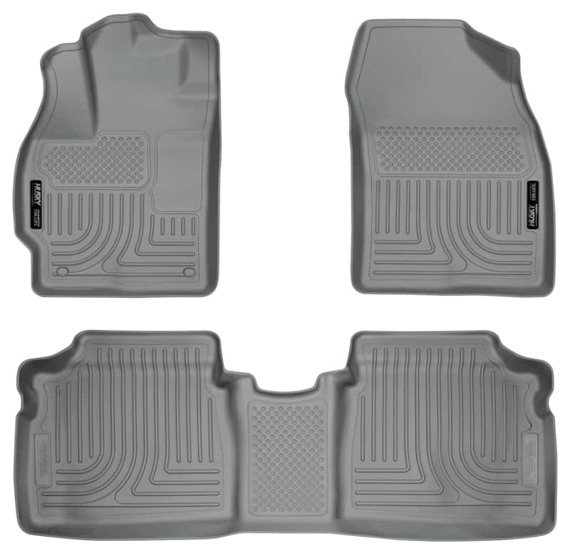 Husky Liners — Husky Liners 10-12 Toyota Prius WeatherBeater Combo Gray Floor Liners
Floor Liners - view 1