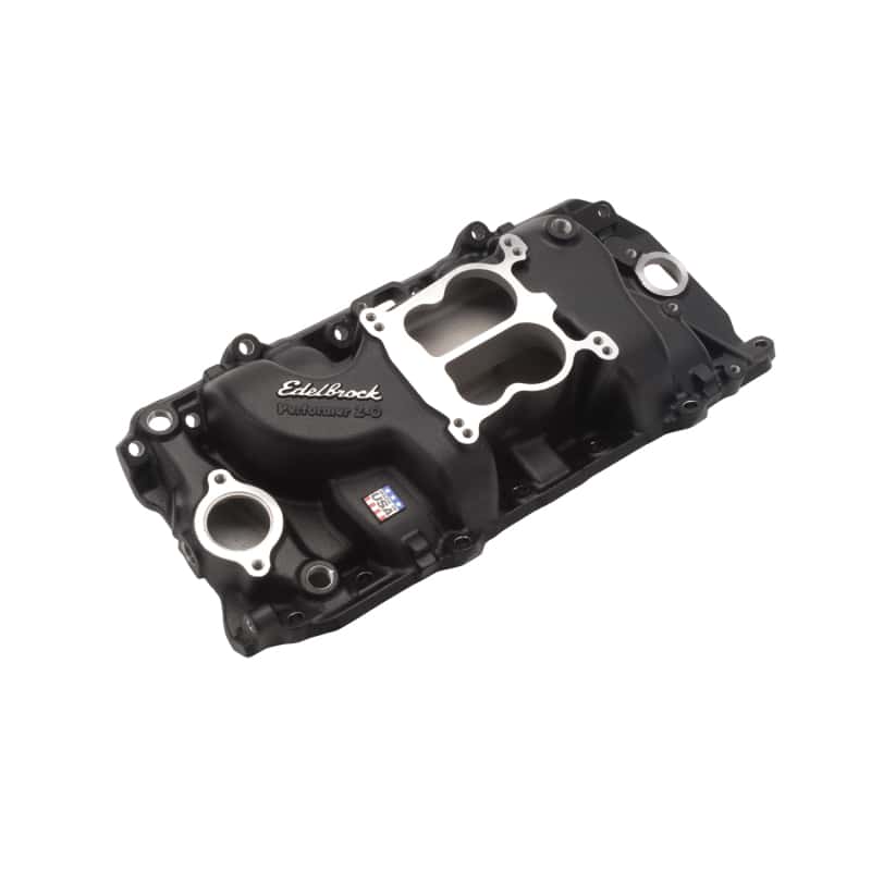 Edelbrock — Edelbrock Intake Manifold Perf BBC 2-0 Black
MANIFOLD - view 4