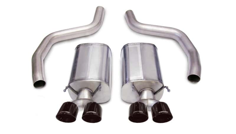 CORSA Performance — Corsa 2006-2013 Chevrolet Corvette C6 Z06 7.0L V8 Black Sport Axle-Back Exhaust
Exhaust - view 4