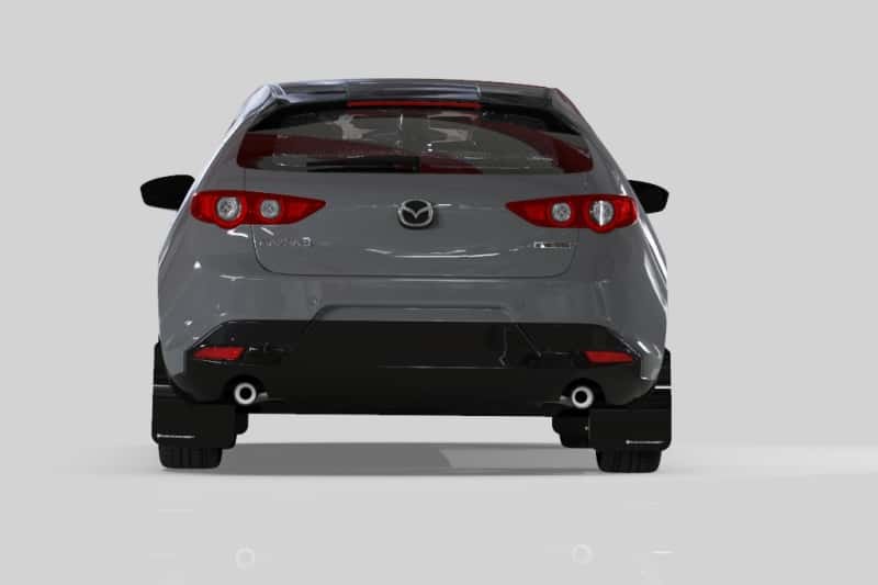 Rally Armor — Rally Armor 19-26 Mazda3 Hatchback Black UR Mud Flap w/Dark Grey Logo
Mud Flap - view 5
