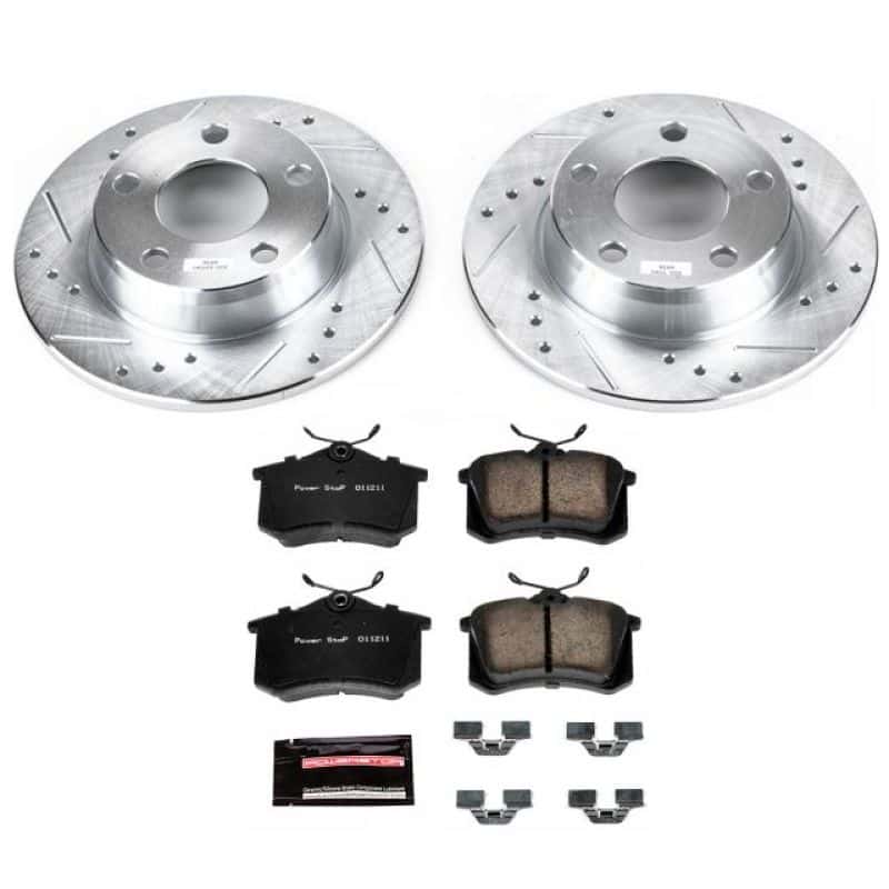 PowerStop — Power Stop 98-04 Audi A6 Quattro Rear Z23 Evolution Sport Brake Kit - view 1