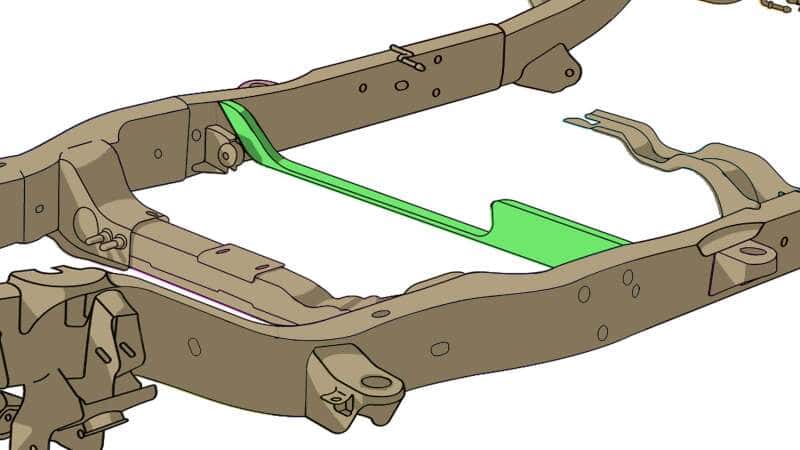 RustBuster — Rust Buster Avalanche/Suburban/Yukon Front Frame Support Crossmember - view 4
