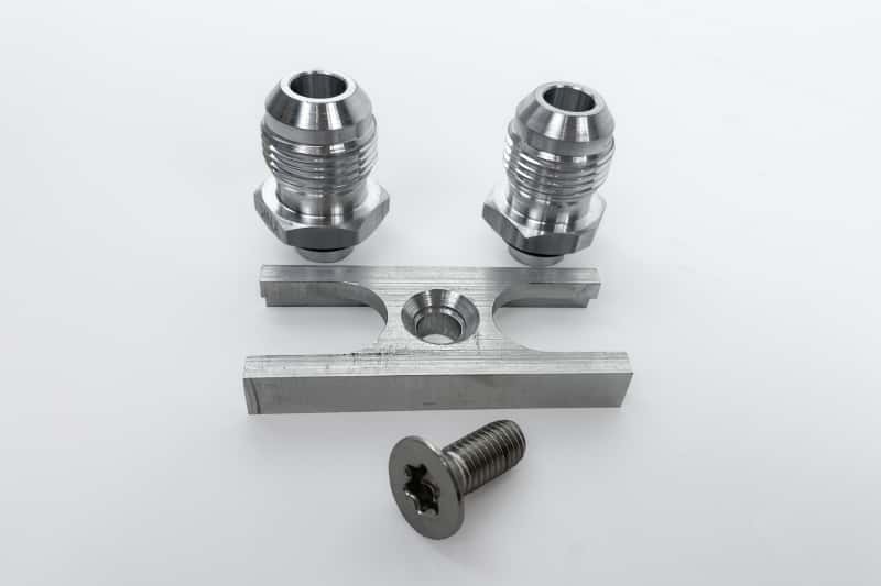 CSF — CSF BMW Oil Line -10 AN Adapter Fitting Kit
CSF Oil Line Fitting - view 2
