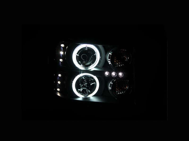 ANZO — ANZO 2007-2013 GMC Sierra 1500 Projector Headlights w/ Halo Black
Head Light Set
HdLtSet - view 17
