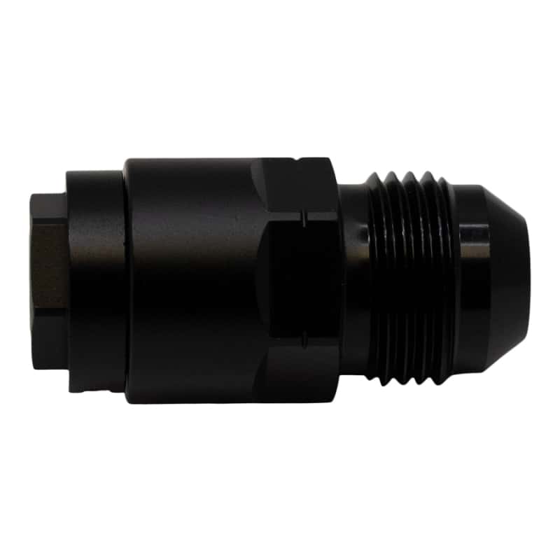 DeatschWerks — DeatschWerks 8AN Male Flare to 5/16in Female EFI Quick Connect Adapter - Anodized Matte Black
Lines & Fittings - view 1