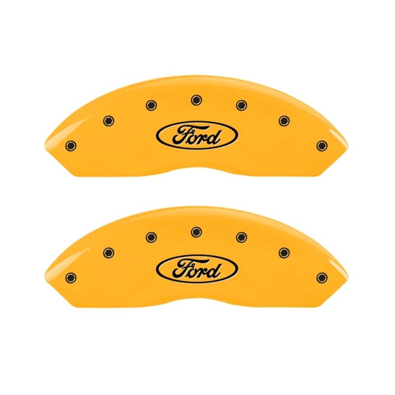 MGP — MGP 2 Caliper Covers Engraved Front Oval Logo/Ford Yellow Finish Blk Char 2011 Ford Focus
Caliper Covers - view 1