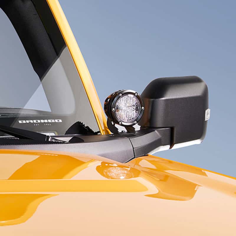 Ford Racing — Ford Racing 2021+ Ford Bronco Mirror Mounted 4in Rigid LED Lights Kit
Fog Light Assembly - view 11