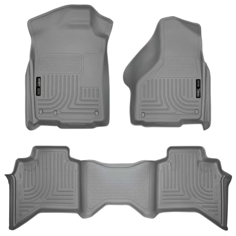 Husky Liners — Husky Liners 03-08 Dodge Ram 1500/2500/3500 Quad Cab WeatherBeater Combo Gray Floor Liners
Floor Liners - view 1