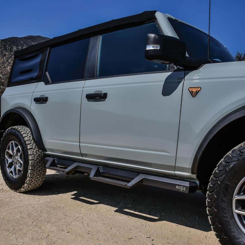 Westin — Westin/HDX 2021+ Ford Bronco Drop Nerf Step Bars - Textured Black
Nerf/Step Bar - view 7