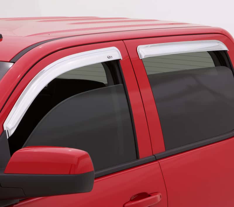 AVS — AVS 07-16 GMC Acadia Ventvisor Outside Mount Front & Rear Window Deflectors 4pc - Chrome
CHROME VENTVISO 4 PC
Side Window Vent - view 2