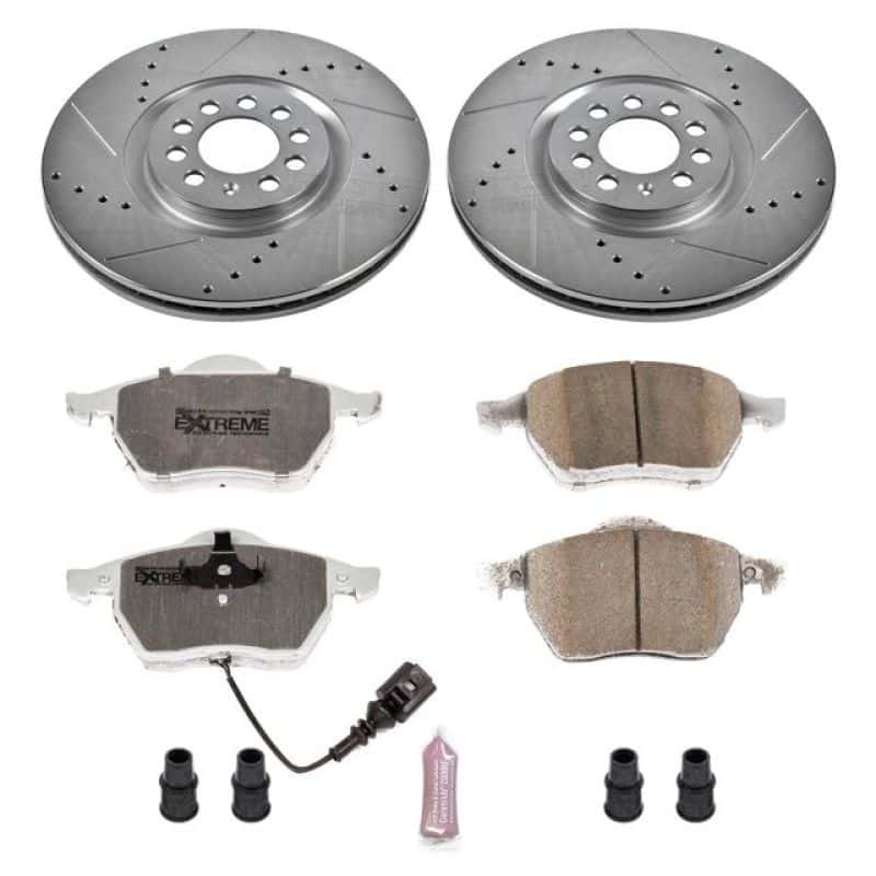 PowerStop — Power Stop 99-06 Audi TT Front Z26 Street Warrior Brake Kit - view 1