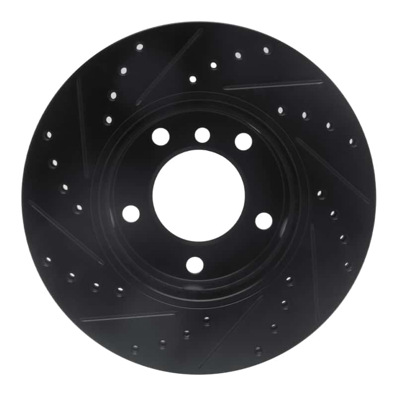 R1 Concepts — R1 91-06 BMW 328I Front Right Drilled & Slotted Black Brake Rotor
R1 Brake Rotor Drill - view 5