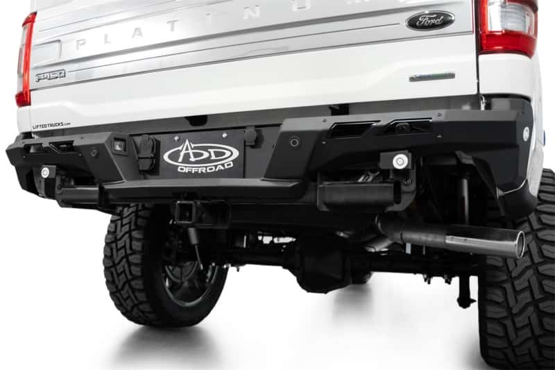 Addictive Desert Designs — Addictive Desert Designs 2024+ Ford F-150 Black Label Rear Bumper
Bumper- Rear - view 6