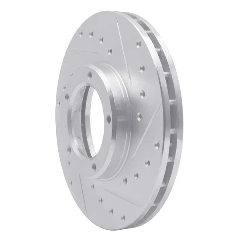 R1 Concepts — R1 85-92 Toyota Pickup Front Right Drilled & Slotted Silver Brake Rotor
R1 Brake Rotor Drill - view 2