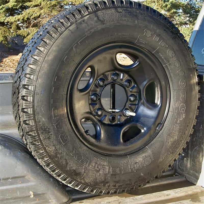 Titan Fuel Tanks — Titan Fuel Tanks Universal Spare Tire Buddy Mounting System
SpareTireCrrMnt - view 4