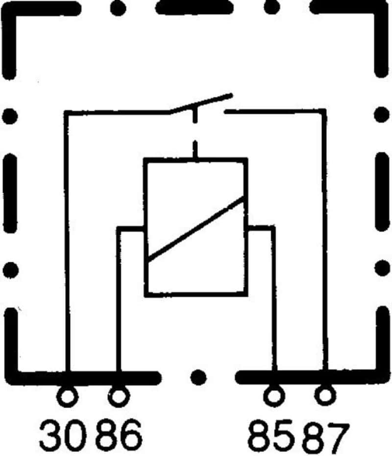 Hella — Hella Relay Mini Iso 4 Pole 12V Spst - view 4