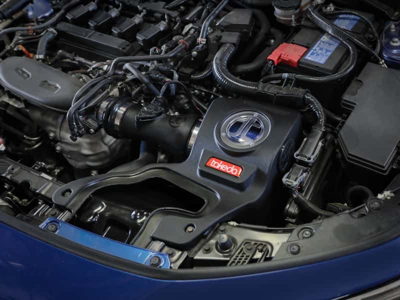 aFe — aFe 22-23 Honda Civic L4 1.5L (t) Takeda Momentum Cold Air Intake System w/ Pro 5R Filter
Takeda Intake System - view 8