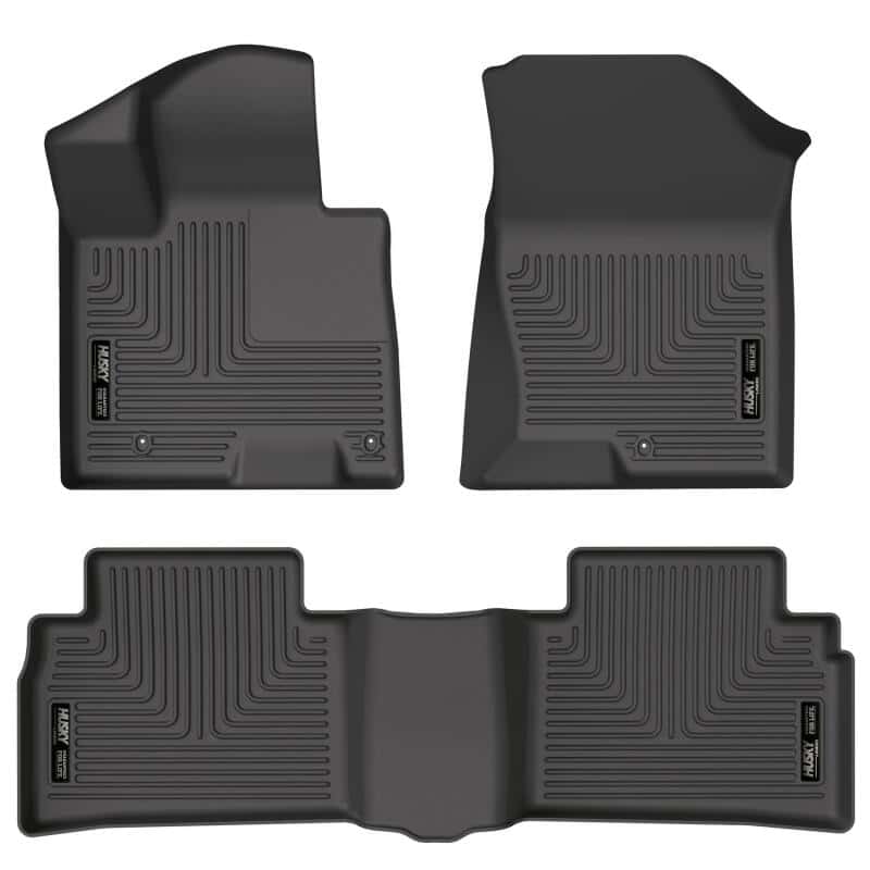 Husky Liners — Husky Liners 2022 Hyundai Tucson Excl. Hybrid Weatherbeater Black Front & 2nd Seat Floor Liners
Floor Liners - view 1