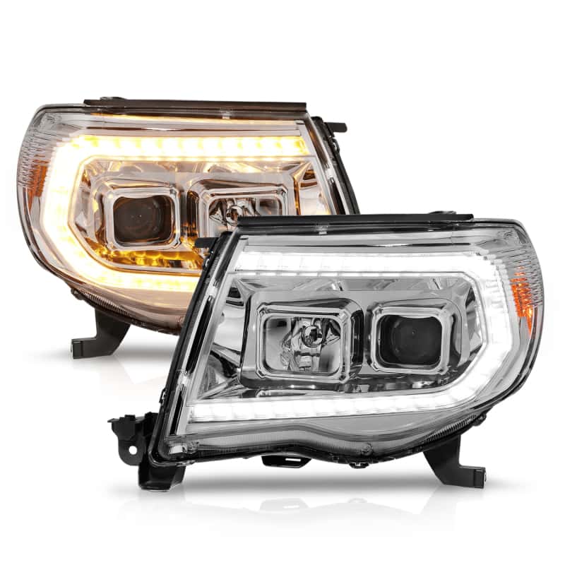 ANZO — ANZO 05-11 Toyota Tacoma Projector Headlights w/Light Bar Switchback Chrome Housing
Head Light Set
HdLtSet - view 8