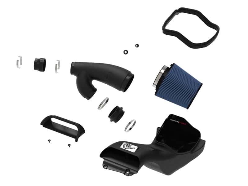 aFe — aFe MagnumFORCE Intake Stage-2 Pro 5R 2021 Ford F-150 V6-3.5L (tt)
Magnum FORCE Intake - view 3