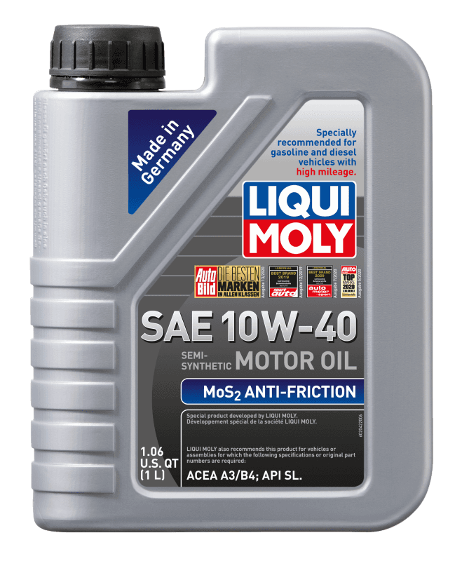 LIQUI MOLY — LIQUI MOLY 1L MoS2 Anti-Friction Motor Oil 10W40 - view 2