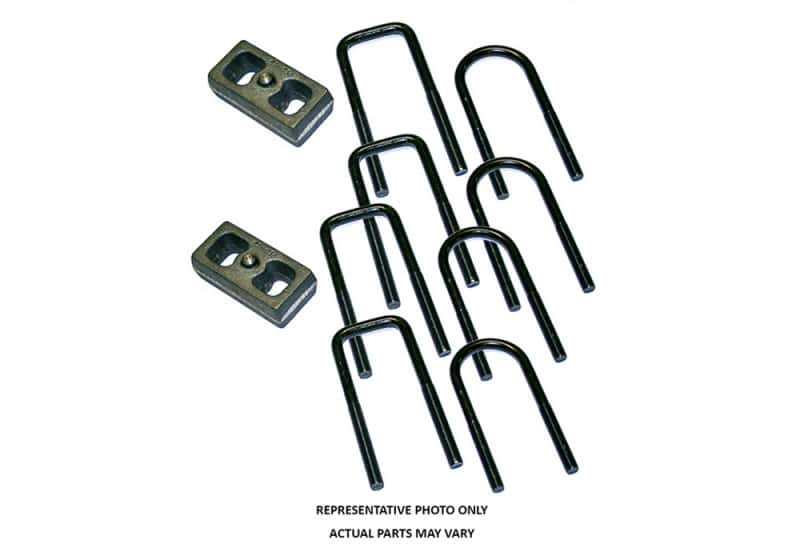 Superlift — Superlift 11-16 Ford F-250 / F-350 2in Rear Block Kit w/ Top Mounted Overloads
Leaf Spring Block - view 1