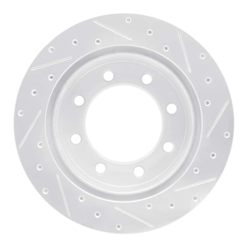 R1 Concepts — R1 99-07 Ford E-150 Rear Left Drilled & Slotted Silver Brake Rotor
R1 Brake Rotor Drill - view 5