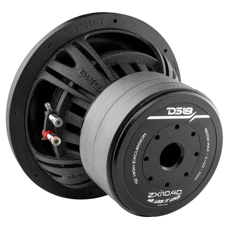DS18 — DS18 10in 800 Watts RMS 4 ohm DVC High Excursion Subwoofer - view 5