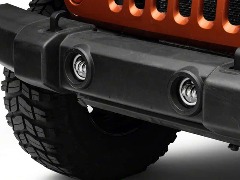 Raxiom — Raxiom 07-23 Jeep Wrangler JK & JL Axial Series Halo LED Fog Lights- Amber
Lights - view 2