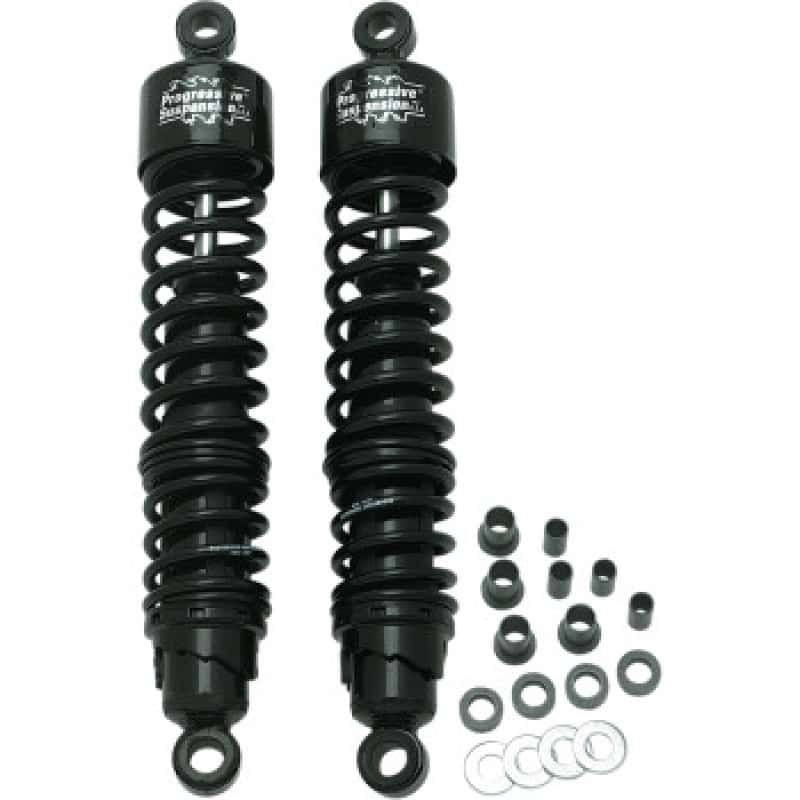Progressive — Progressive Harley-Davidson 413 Series Shocks 15.0in - Black - view 1