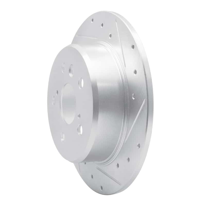 R1 Concepts — R1 99-03 Lexus RX300 Rear Right Drilled & Slotted Silver Brake Rotor
R1 Brake Rotor Drill - view 2