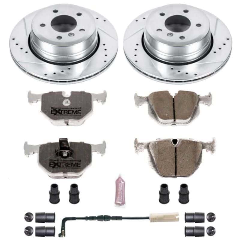 PowerStop — Power Stop 06-07 BMW 530xi Rear Z26 Street Warrior Brake Kit - view 1