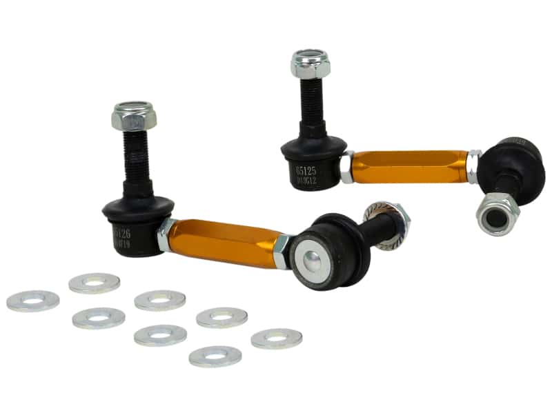 Whiteline — Whiteline Universal Sway Bar Link Assembly Heavy Duty Adjustable Steel Ball 115mm Size
Link Kit - view 1