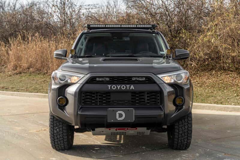 Diode Dynamics — Diode Dynamics 10-24 Toyota 4Runner DEK Roof Rack 7-Pod SS5 Sport Light Bar - White Driving - view 3