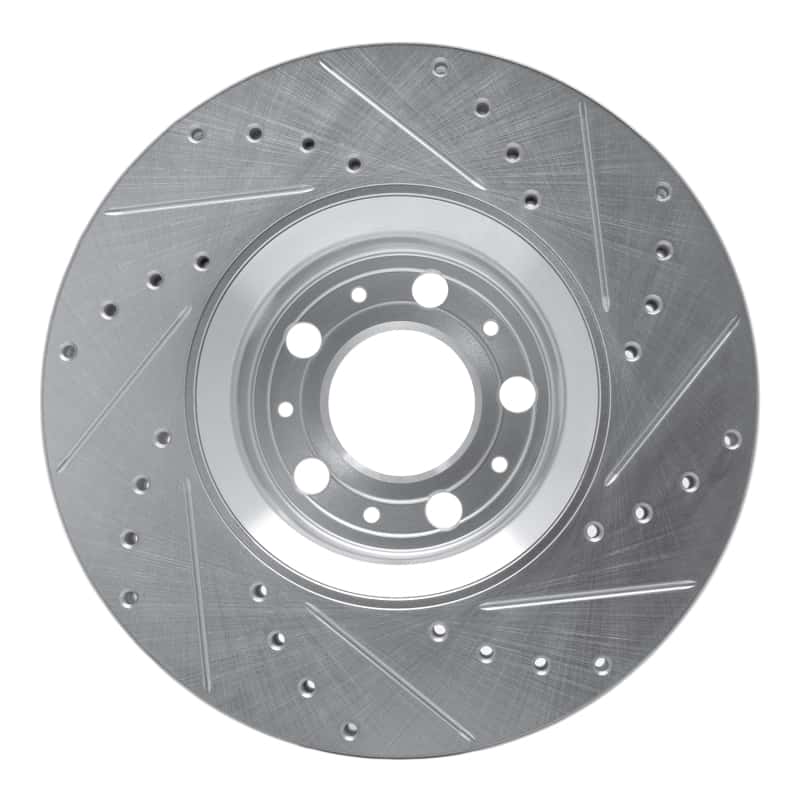 R1 Concepts — R1 03-09 Volvo S60 Front Left Drilled & Slotted Silver Brake Rotor
R1 Brake Rotor Drill - view 5