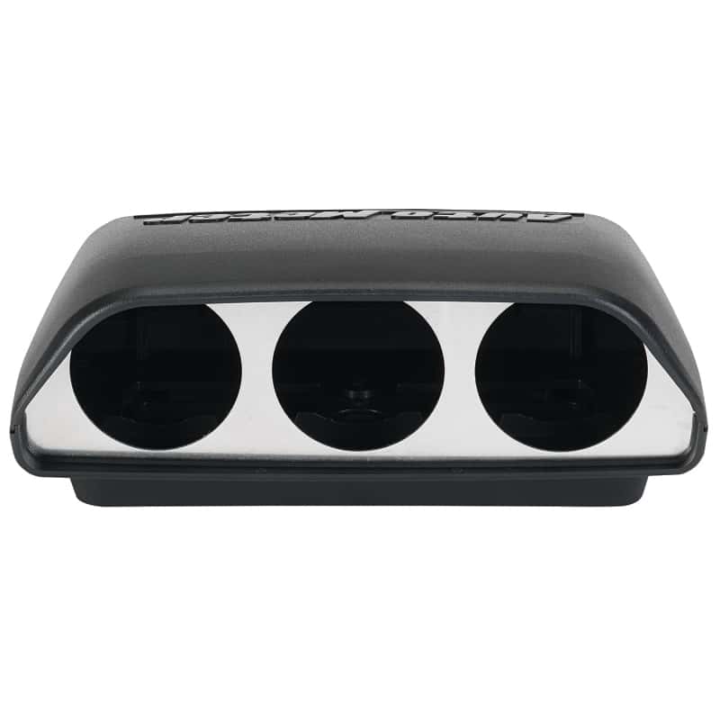 AutoMeter — Autometer Triple 52mm Universal Fit Dash Top Pod
UNIVERSAL TRIPLE 2-1 - view 1