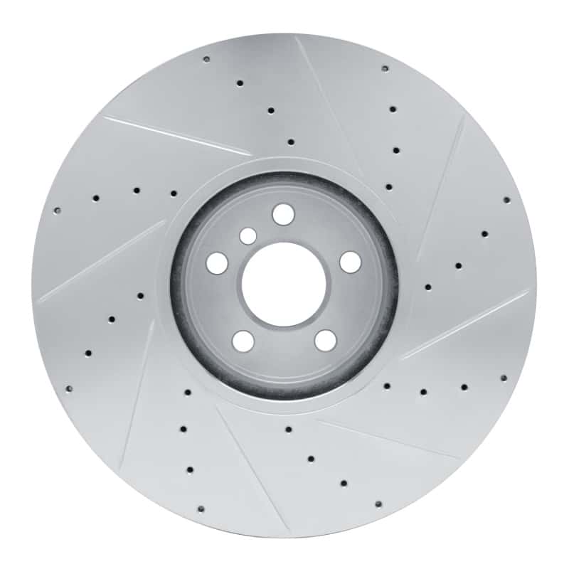 R1 Concepts — R1 16-25 BMW M240I xDrive Left Front Drilled & Slotted Silver Brake Rotor
R1 Brake Rotor Drill - view 5