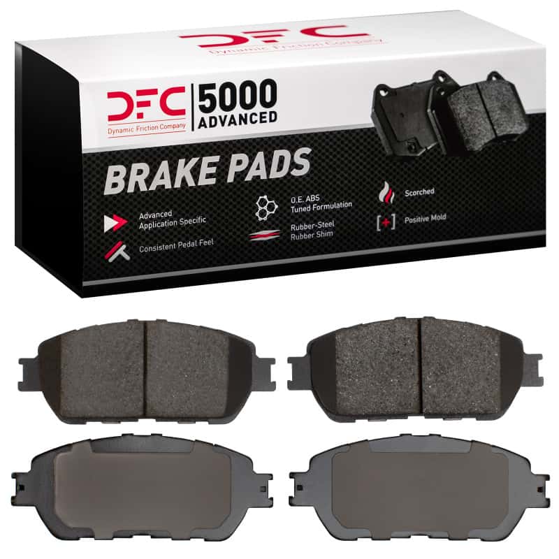 DFC — DFC 04-15 Toyota Sienna Front 5000 Advanced Ceramic Brake Pads
DFC Brake Pad Set - view 1