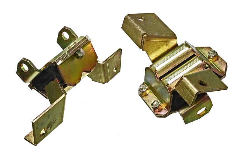 Energy Suspension — Energy Suspension 66-70 Ford Falcon / 67-72 Ford Mustang Black Motor Mount Set (2 pc set) - view 2