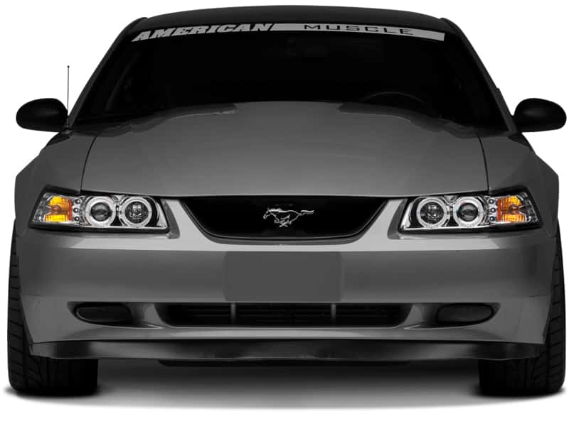 Raxiom — Raxiom 99-04 Ford Mustang Dual LED Halo Projector Headlights- Chrome Housing (Clear Lens)
Headlights - view 10