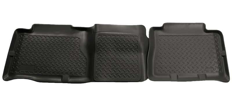 Husky Liners — Husky Liners 02-06 Cadillac Escalade/GMC Yukon/Denali Classic Style 2nd Row Black Floor Liners - view 2
