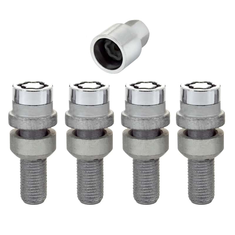 McGard — McGard Wheel Lock Bolt Set - 4pk. (Radius Seat) M14X1.5 / 17mm Hex / 28.2mm Shank Length - Chrome
WHEEL LOCK SET - view 5