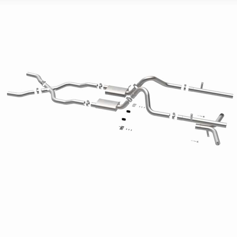Magnaflow — MagnaFlow Sys C/B 55-57 Chevy Bel Air V8 3inch
Crossmember-Back
Cat-Back - view 40