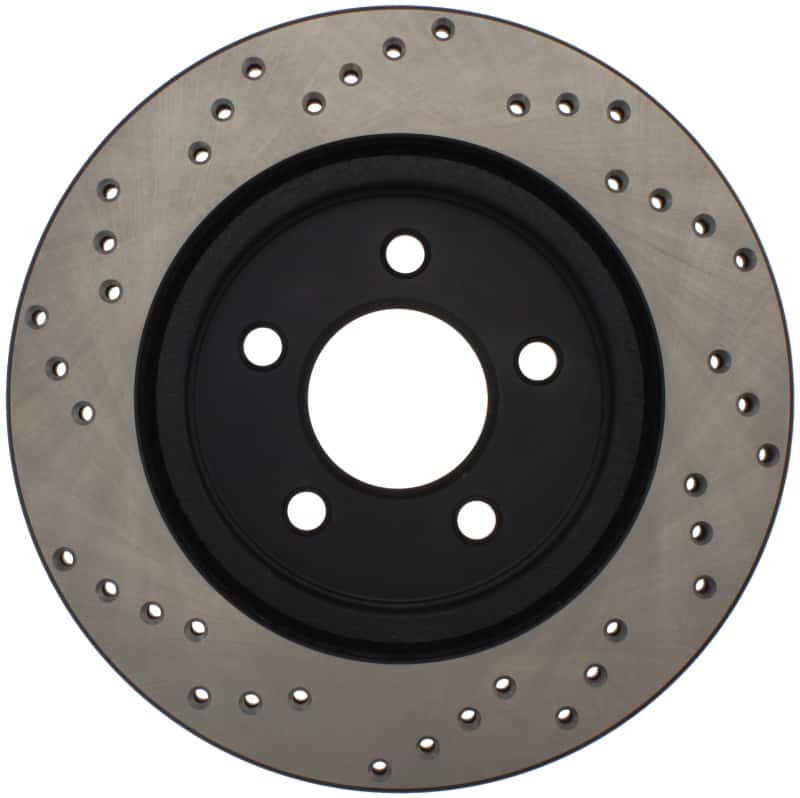 Stoptech — StopTech 05-10 Ford Mustang V6/4.0L / GT V8/4.6L Cross Drilled Right Rear Rotor
Cross Drilled Rotor
Disc Brake Rotor - view 5