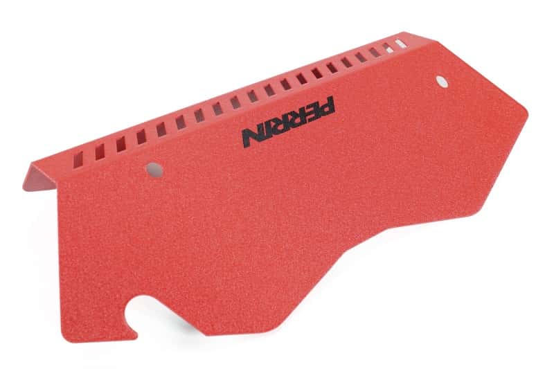 Perrin Performance — PERRIN 22-25 Subaru WRX Pulley Cover - Red (TALL - For Use w/o PERRIN AOS) - view 3